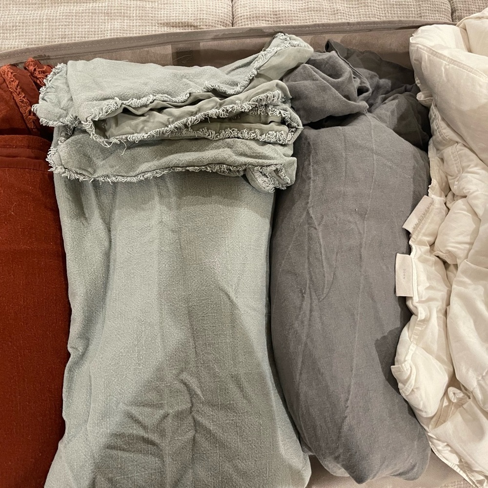Red Casaluna Duvet cover